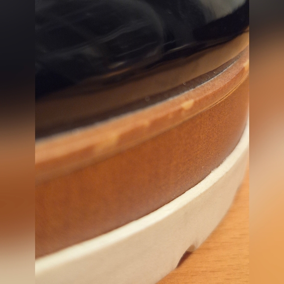 Aldo Black and Brown Platform Shoes - Picture 5 of 5